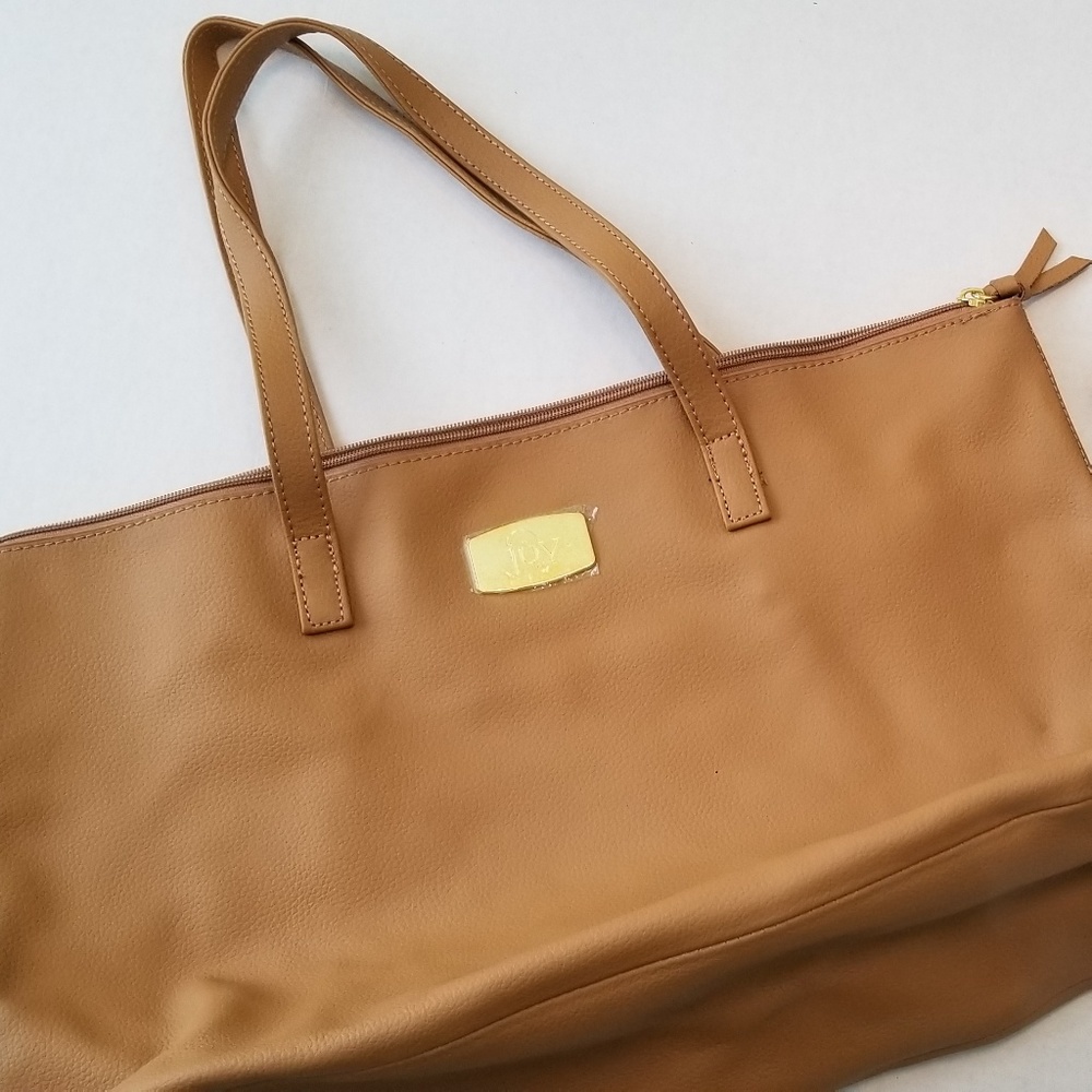Joy Mangano Leather Tote